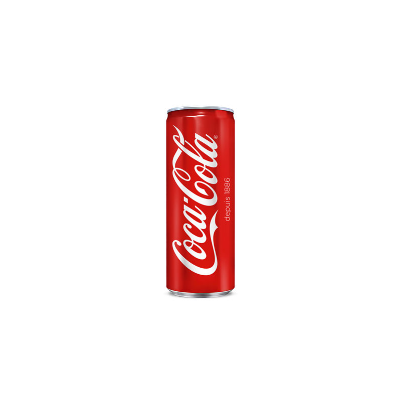 Coca Cola canette slim 33cl