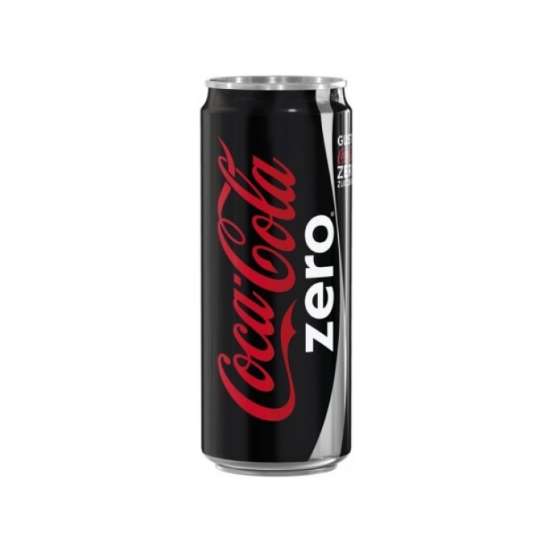 Coca Zero canette slim 33cl
