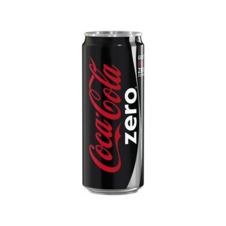 Coca Zero canette slim 33cl